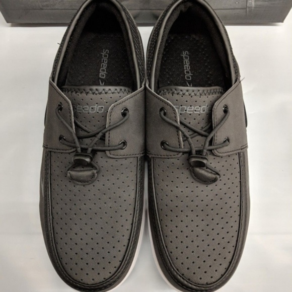 Speedo Men's Port Shoe Black B - Picture 4 of 4